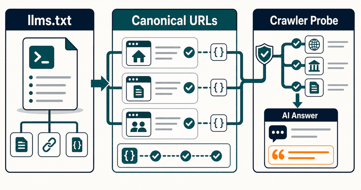 Crawler index deployment connected to schema and retrieval architecture.